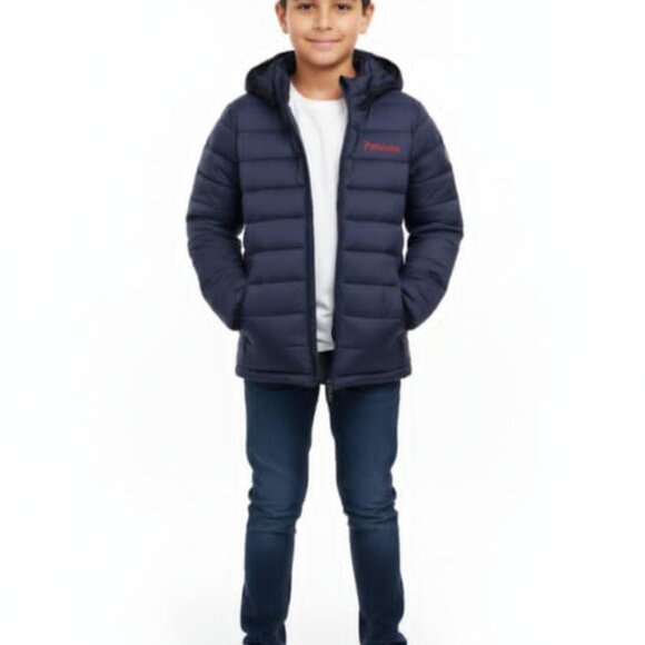 New England Patriots Boys Puffer Jacket Size 10/12 NWT - Picture 1 of 2